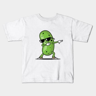 Dabbing Pickle Kids T-Shirt